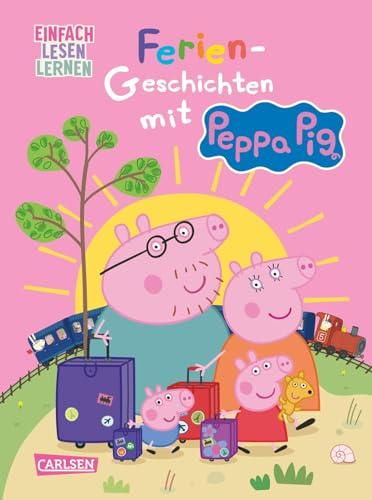 Peppa Wutz: Ferien-Geschichten mit Peppa Pig: Einfach Lesen Lernen | Zwei urlaubsstarke Peppa Pig-Geschichten für Leseanfänger*innen ab 5 | tolle ... (Peppa Wutz: Hab Spaß mit Peppa!, Band 4)