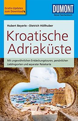 DuMont Reise-Taschenbuch Reiseführer Kroatische Adriaküste: mit Online Updates als Gratis-Download