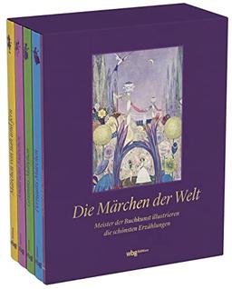 Die Märchen der Welt. Meister der Buchkunst illustrieren die schönsten Erzählungen von Grimm, Perrault und Andersen. 60 berühmte Märchen – mit Essays zu Illustratoren und Techniken