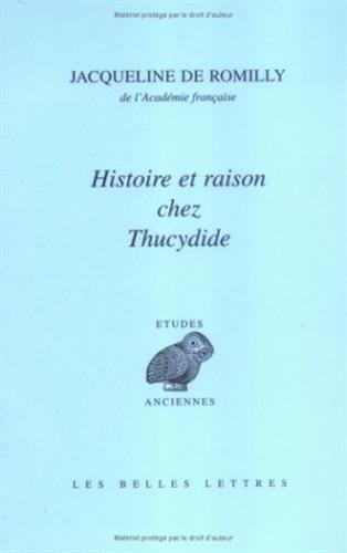 Histoire et raison chez Thucydide