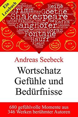 Wortschatz Gefühle und Bedürfnisse: 680 gefühlvolle Momente aus 346 Werken berühmter Autoren