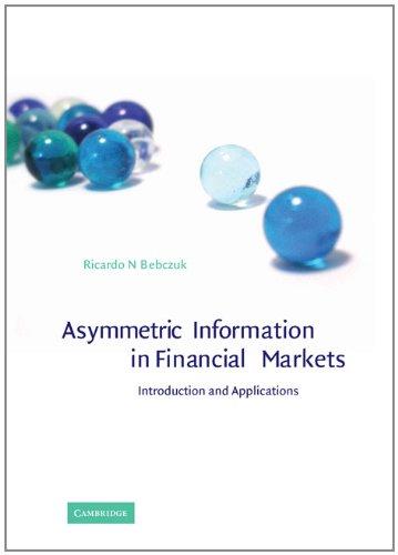 Asymmetric Information in Financial Markets: Introduction and Applications