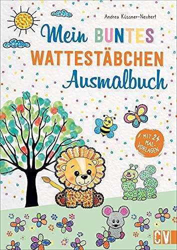 Malen: Das Wattestäbchen-Ausmalbuch.