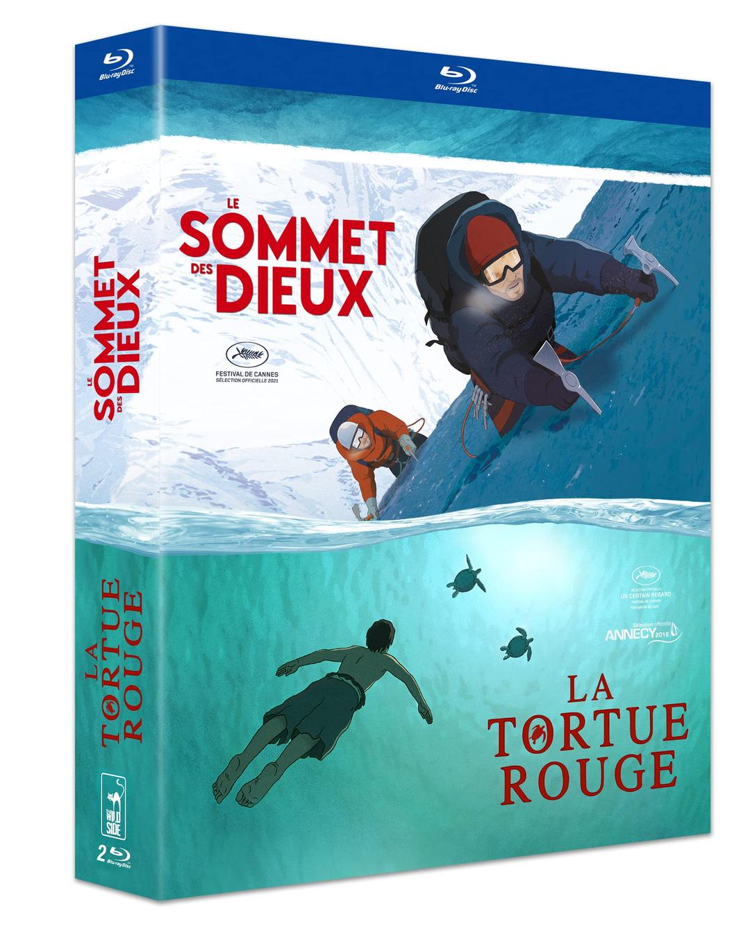 Le sommet des dieux + la tortue rouge [Blu-ray] [FR Import]