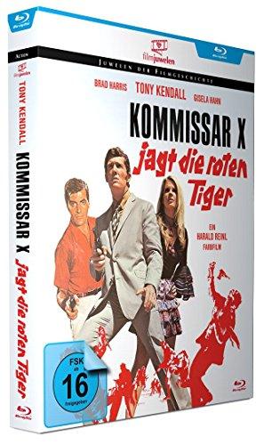 Kommissar X jagt die roten Tiger (Filmjuwelen) [Blu-ray]