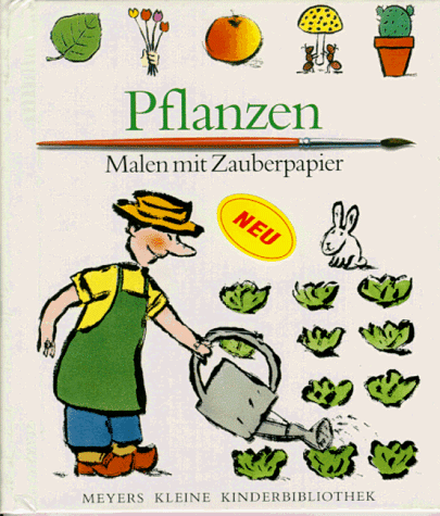 Malen mit Zauberpapier, Pflanzen