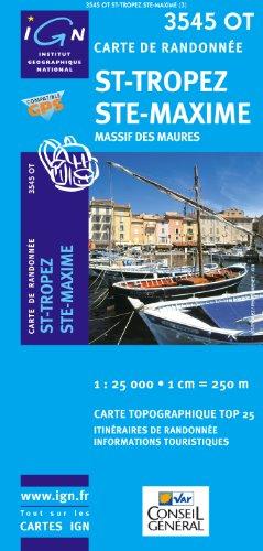 Saint-Tropez 1 : 25 000