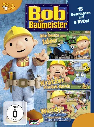 Bob der Baumeister - 15 Geschichten auf 3 DVDs