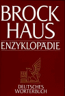 Brockhaus Enzyklopädie, 19. Aufl., 24 Bde. m. Erg.-Bdn., Hld, Bd.27, Deutsches Wörterbuch Gluc-Reg