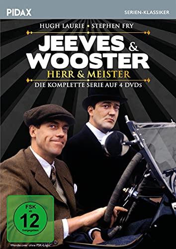 Jeeves & Wooster - Herr & Meister / Die komplette 23-teilige preisgekrönte Kult-Serie (Pidax Serien-Klassiker)