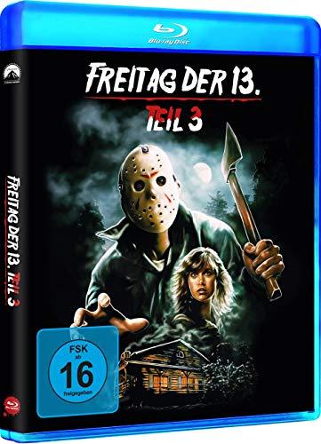 Freitag, der 13. - Teil 3 (Wendecover mit original VHS-Motiv) [Blu-ray]