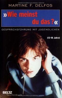 »Wie meinst du das?« Gesprächsführung mit Jugendlichen: Gesprächsführung mit Jugendlichen (13 - 18 Jahre) (Beltz Taschenbuch)