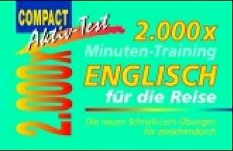 2000 x Minuten-Training, Englisch für die Reise