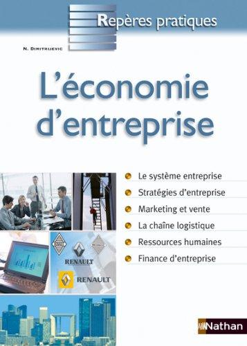 L'économie d'entreprise