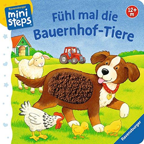 RAVENSBURGER 04091 - Mini Steps - Fühl mal die Bauernhof - Tiere