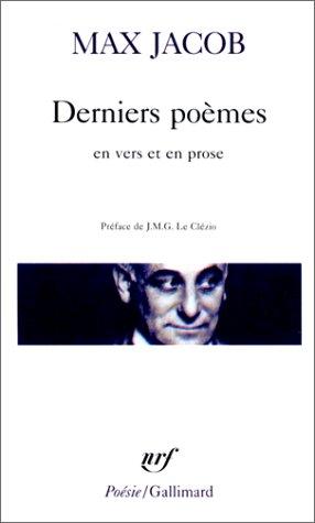 Derniers poèmes en vers et en prose