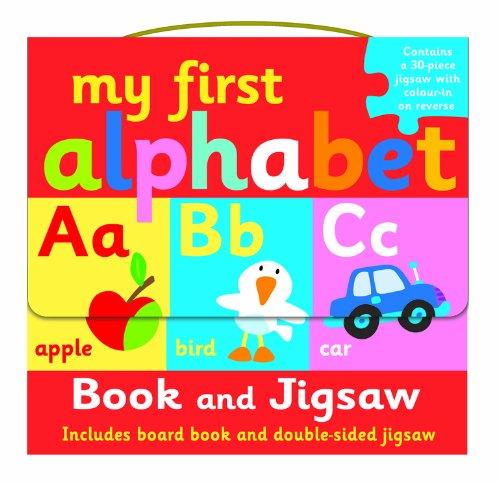 My First Alphabet Book and Jigsaw Puzzle Set