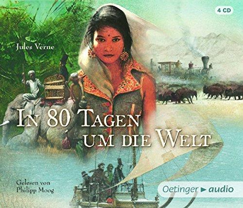 In 80 Tagen um die Welt (NA) (4 CD): Gekürzte Lesung, ca. 255 min