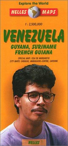 Nelles Maps, Venezuela - Guyana - Suriname - French Guiana 1:2,500,000