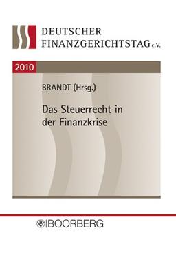 Steuerrecht in der Finanzkrise