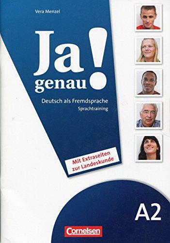 Ja genau!: A2: Band 1 und 2 - Sprachtraining DaF mit Extraseiten zur Landeskunde