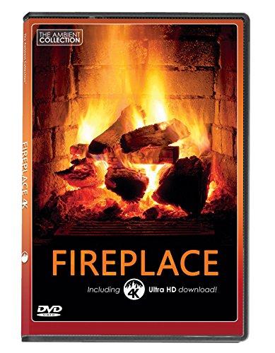 FEUER DVD | KAMINFEUER mit 4K ULTRA HD Download mit langen Holzfeuern und Geräuschen von brennendem Holz