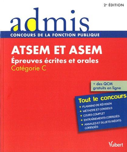 ATSEM et ASEM : épreuves écrites et orales : catégorie C