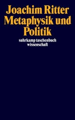 Metaphysik und Politik: Studien zu Aristoteles und Hegel (suhrkamp taschenbuch wissenschaft)