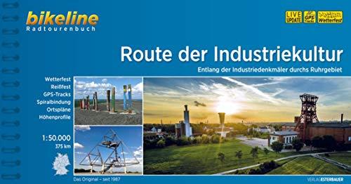 Route der Industriekultur: Entlang der Industriedenkmäler durchs Ruhrgebiet, 1:50.000, 264 km (Bikeline Radtourenbücher)