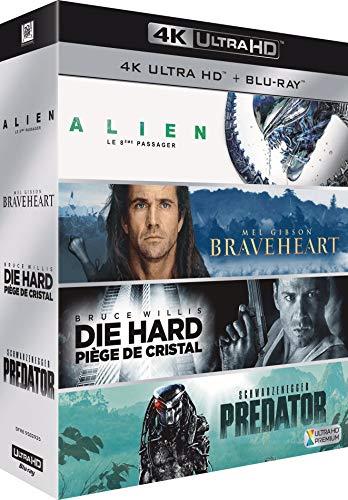 Braveheart / Die Hard / Alien / Predator (BOX) [4Blu-Ray] [Region Free] (Deutsche Sprache. Deutsche Untertitel)