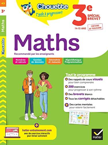 Maths 3e, 14-15 ans : spécial brevet : conforme au programme