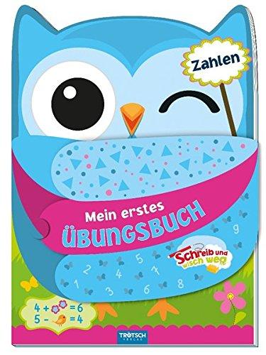 Mein erstes Eulen-Übungsbuch "Zahlen": Schreib-und-wisch-weg-Klappe zum Üben