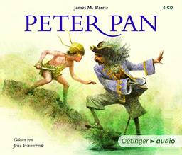 Peter Pan (NA) (4 CD): Leicht gekürzte Lesung mit Musik, ca. 292 Min.