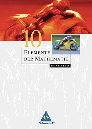 Elemente der Mathematik SI - Ausgabe 2008 für Brandenburg: Schülerband 10