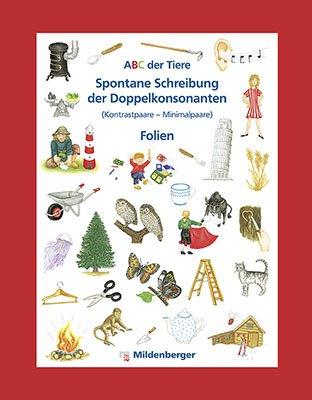 ABC der Tiere 1 - Folien Spontane Schreibung von Doppelkonsonanten": Differenzierung von Kontrastpaaren