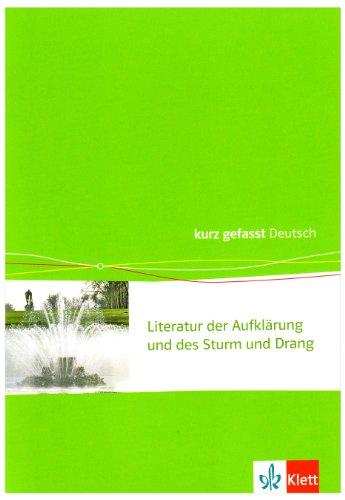 Aufklärung/Sturm und Drang. 11.-13. Klasse