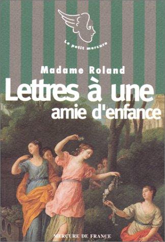 Lettres à une amie d'enfance