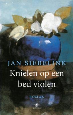 Knielen op een bed violen / druk 40