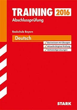 Training Abschlussprüfung Realschule Bayern - Deutsch