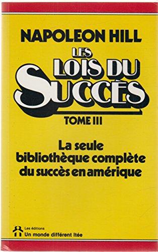 Lois du succes t3 (les) (monde diff rent) (Grand Format (M)