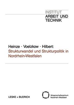 Strukturwandel und Strukturpolitik in Nordrhein-Westfalen (German Edition): Entwicklungstrends und Forschungsperspektiven (Schriften des Institut Arbeit und Technik, 3, Band 3)