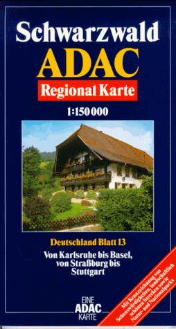 ADAC Karte, Schwarzwald