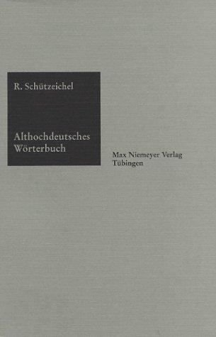 Althochdeutsches Wörterbuch