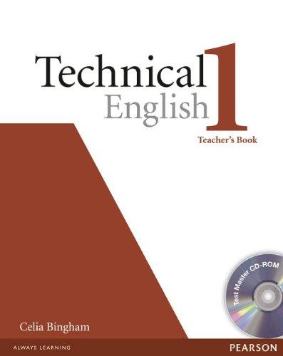 Technical English, Level.1 : Teacher's Book, w. CD-ROM