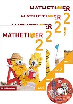 Mathetiger 2 - Jahreszeiten-Hefte &#x2022; Neubearbeitung: Differenzierend - individualisierend - motivierend (Mathetiger - Neubearbeitung)