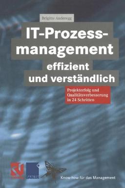 IT-Prozessmanagement effizient und verständlich: Projekterfolg und Qualitätsverbesserung in 24 Schritten (Know-how für das Management) (German Edition) (XKnow-how für das Management)