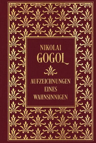 Aufzeichnungen eines Wahnsinnigen: Leinen mit Goldprägung