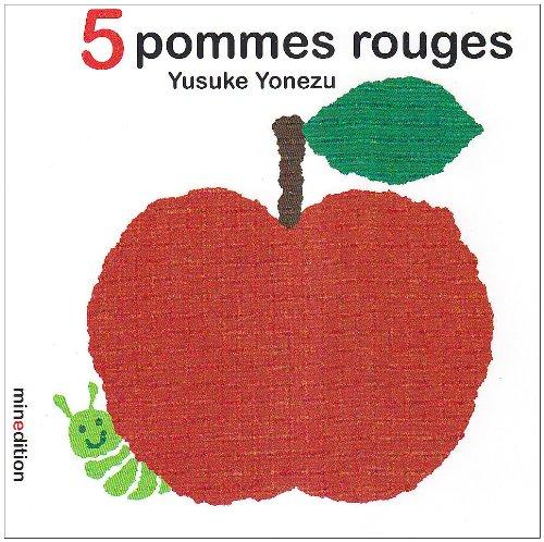 5 pommes rouges