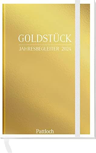 Goldstück Jahresbegleiter 2024: Terminkalender, Wochenplaner mit Ferienterminen und Monatsübersichten