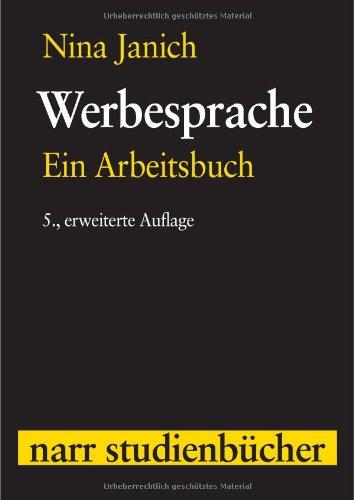 Werbesprache: Ein Arbeitsbuch